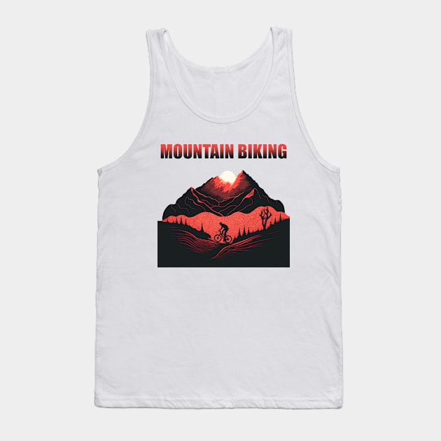 Yolo - Mountain Biking 2 Tank Top by i2studio